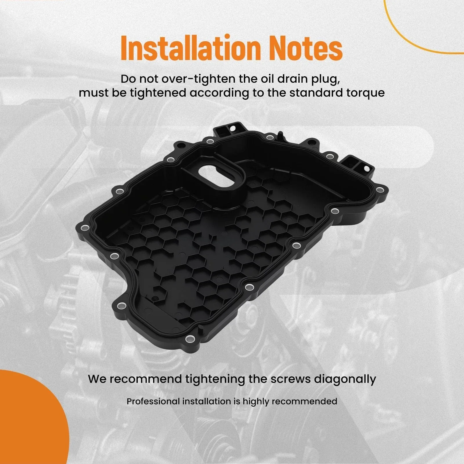 Transmission Oil Pan for Chevrolet Malibu Impala 2014-2018 24236878 image 3