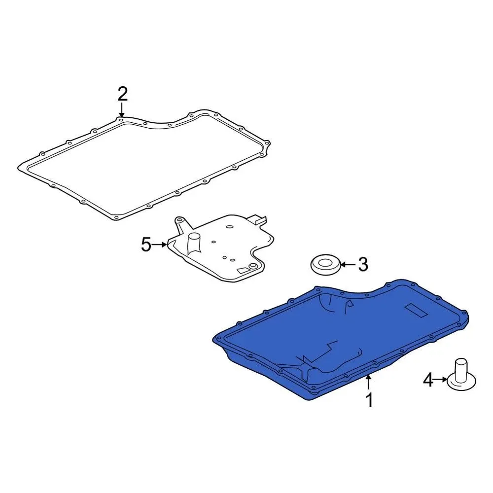 For Ford E-350 Super Duty 2015-2026 Ford BC3Z7A194D Transmission Oil Pan