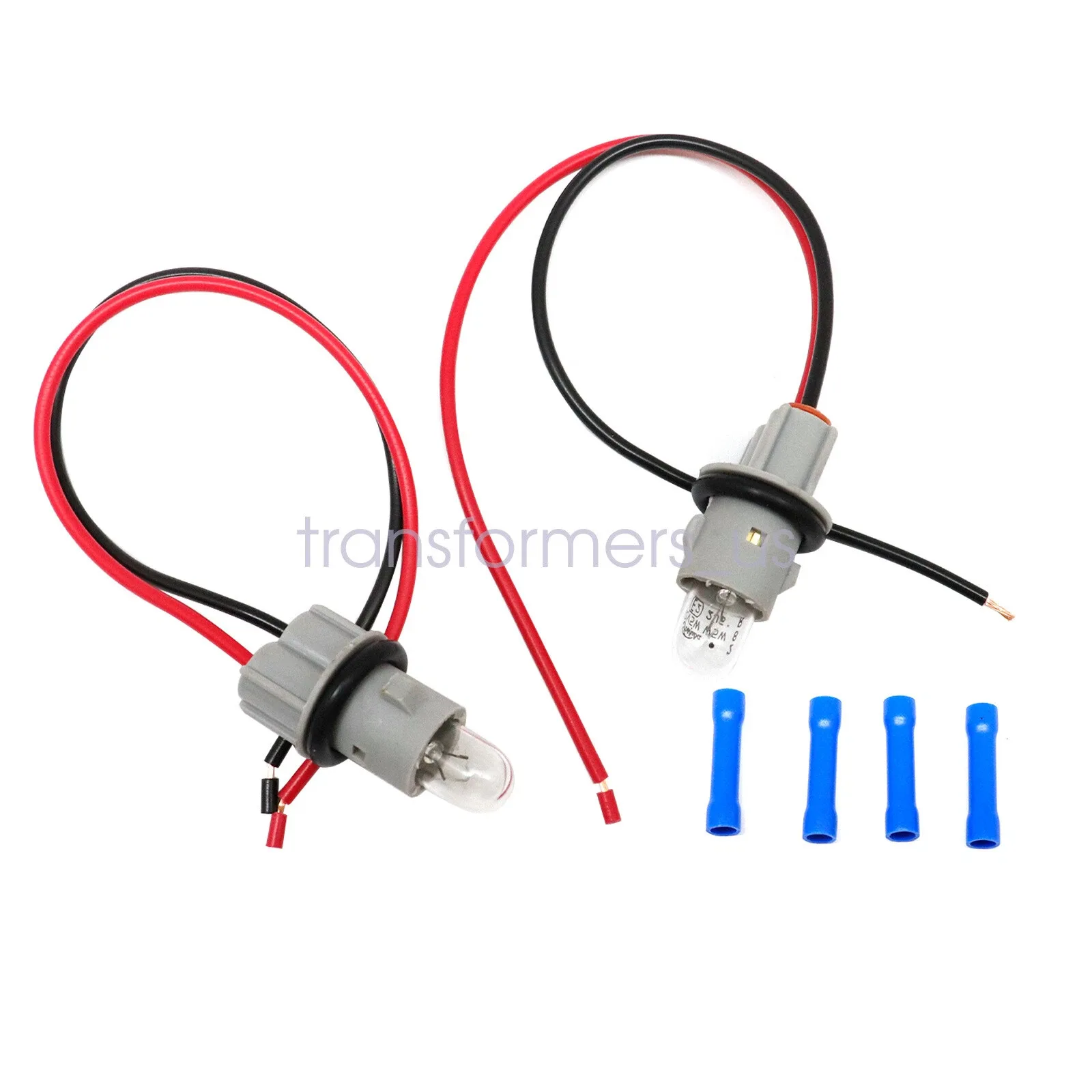 Mercedes-Benz Side Marker Lamp Bulb Socket Wire Harness A0005400966 image 4
