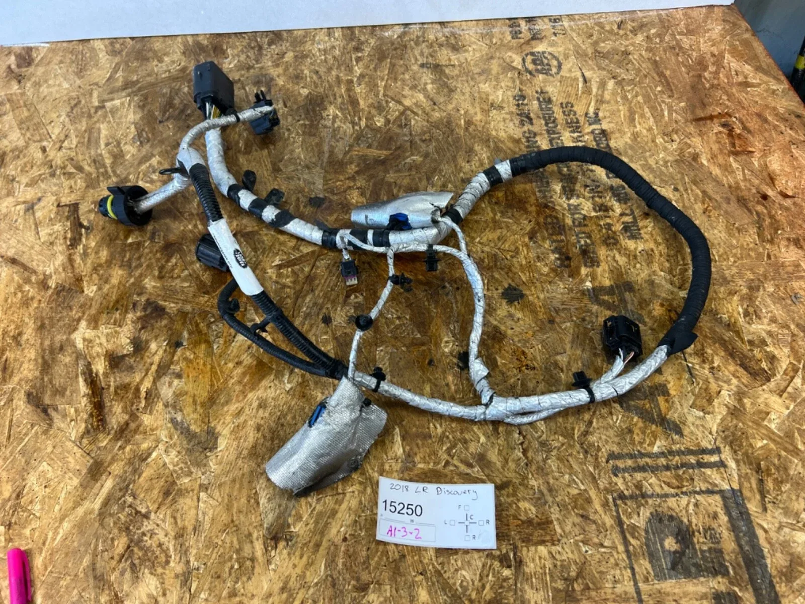2017-2020 Land Rover Discovery 3.0L Transmission Wire Harness 8HP-45X MPN 5TS88PAED