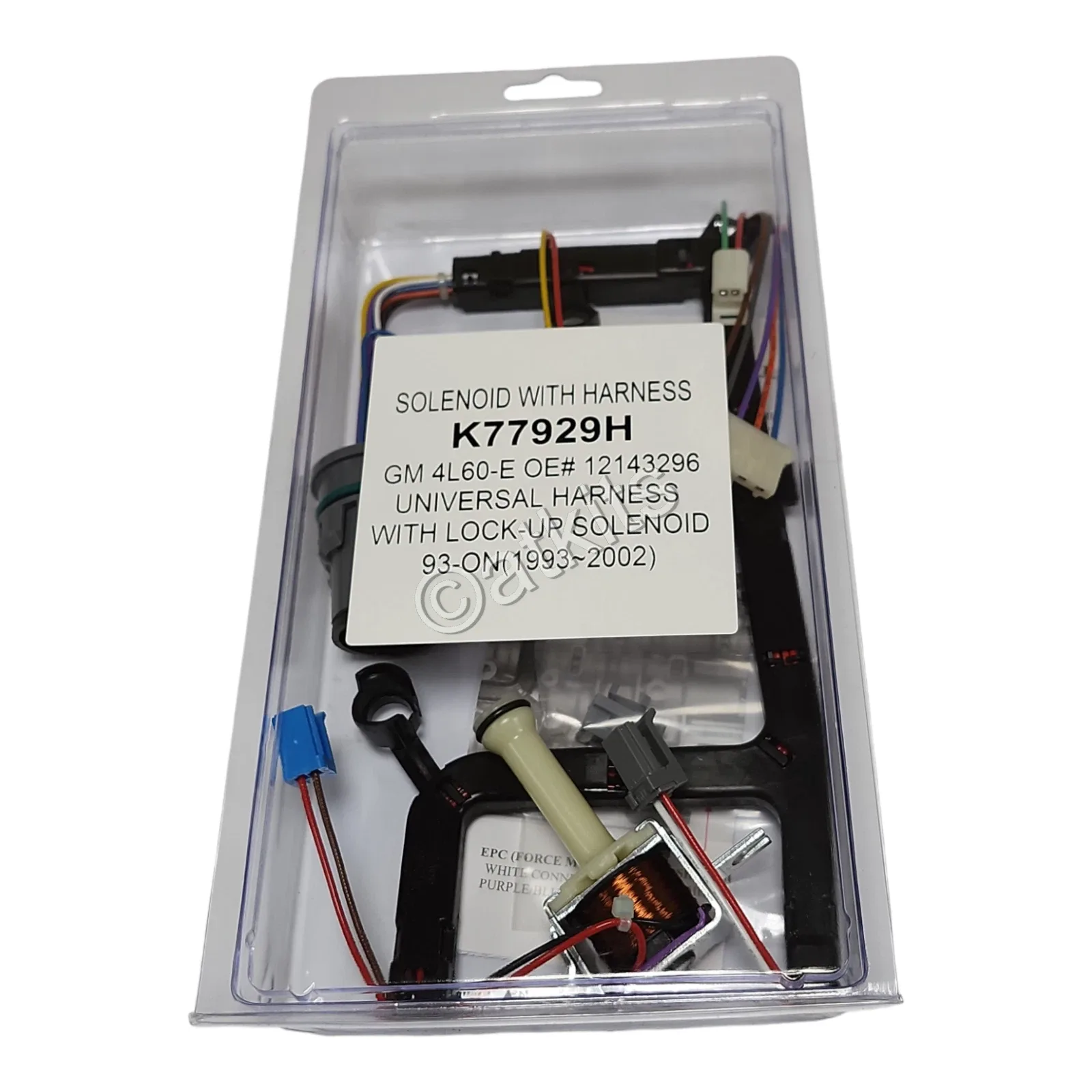 1993+ 4L60E Wire Harness with Lock-Up Solenoid — K77929H