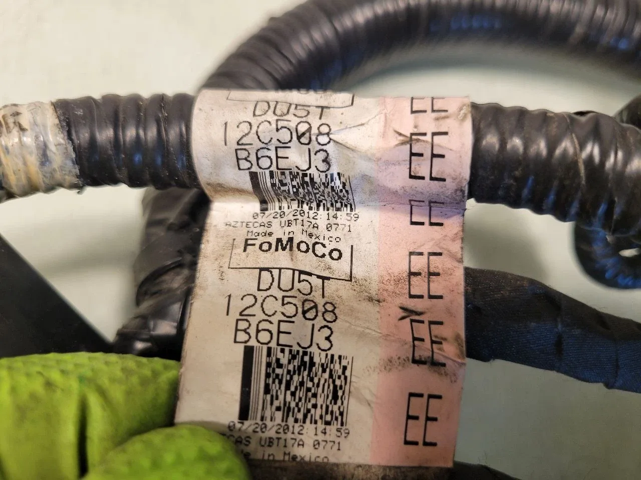 2013 Ford Fusion Transmission Wire Harness DU5T 12C508 image 2