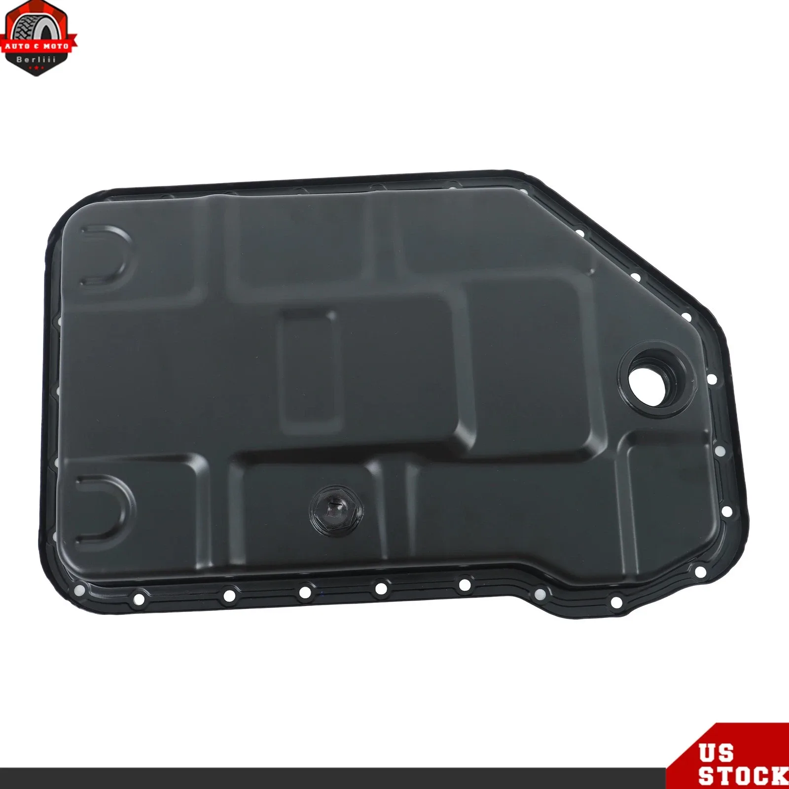 For Audi A4 1996-2005 Auto Transmission Oil Pan w/ Drain Plug & Gasket 01V321359 image 2