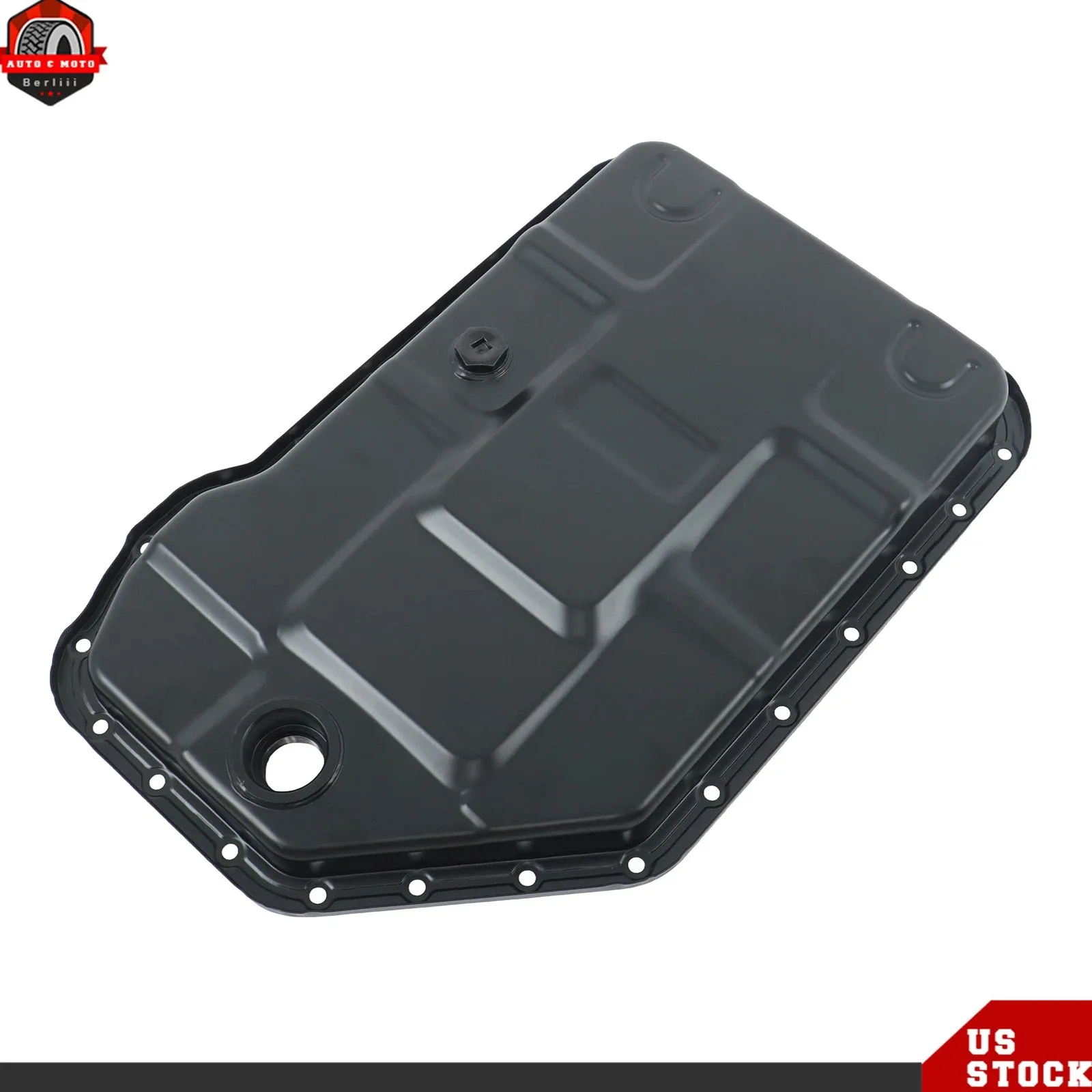 For Audi A4 1996-2005 Auto Transmission Oil Pan w/ Drain Plug & Gasket 01V321359 image 4