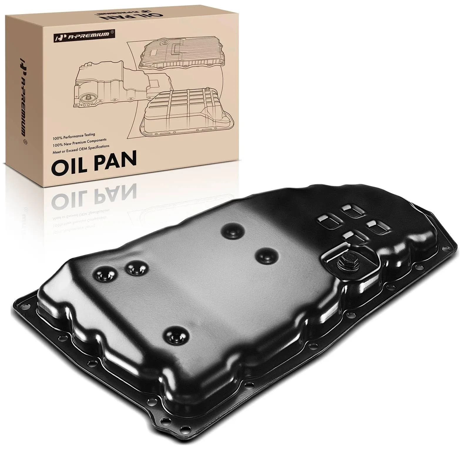 Automatic CVT Transmission Oil Pan with Drain Plug - High-Quality Replacement Pa image 2