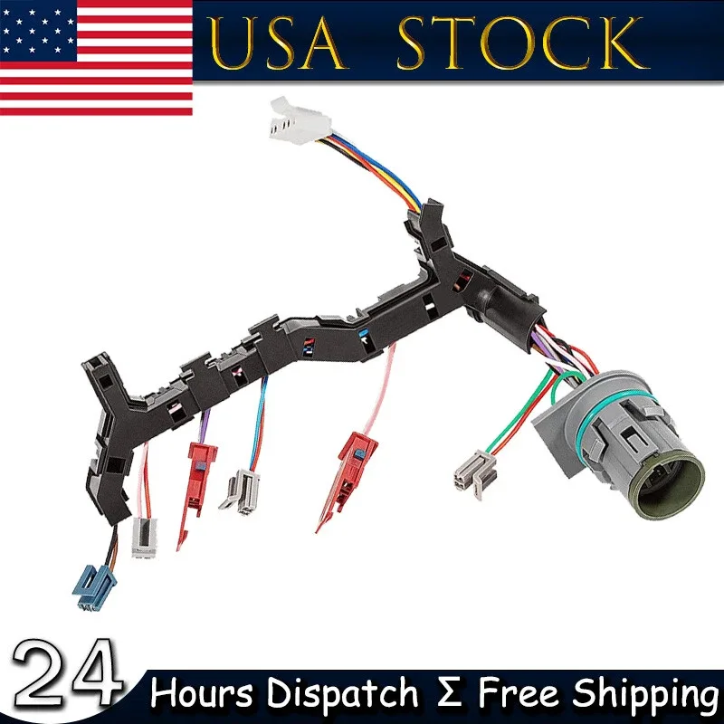 29541371 6 Solenoid Wire Harness For 1999-03 GM Chevy Duramax Allison 1000 2000