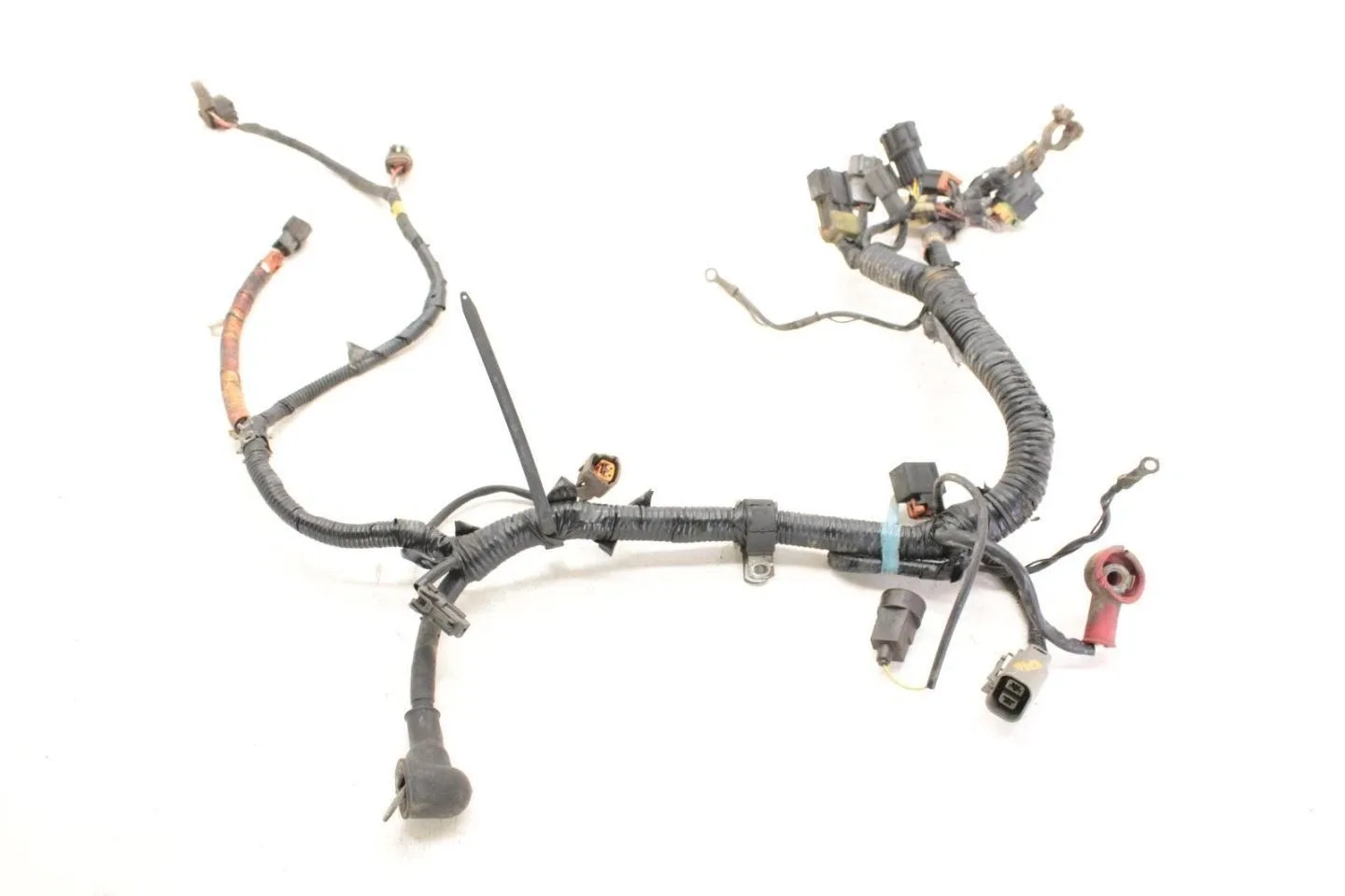 94-97 Nissan Pickup D21 Manual 5 Speed Transmission and Battery Wiring Harness image 2