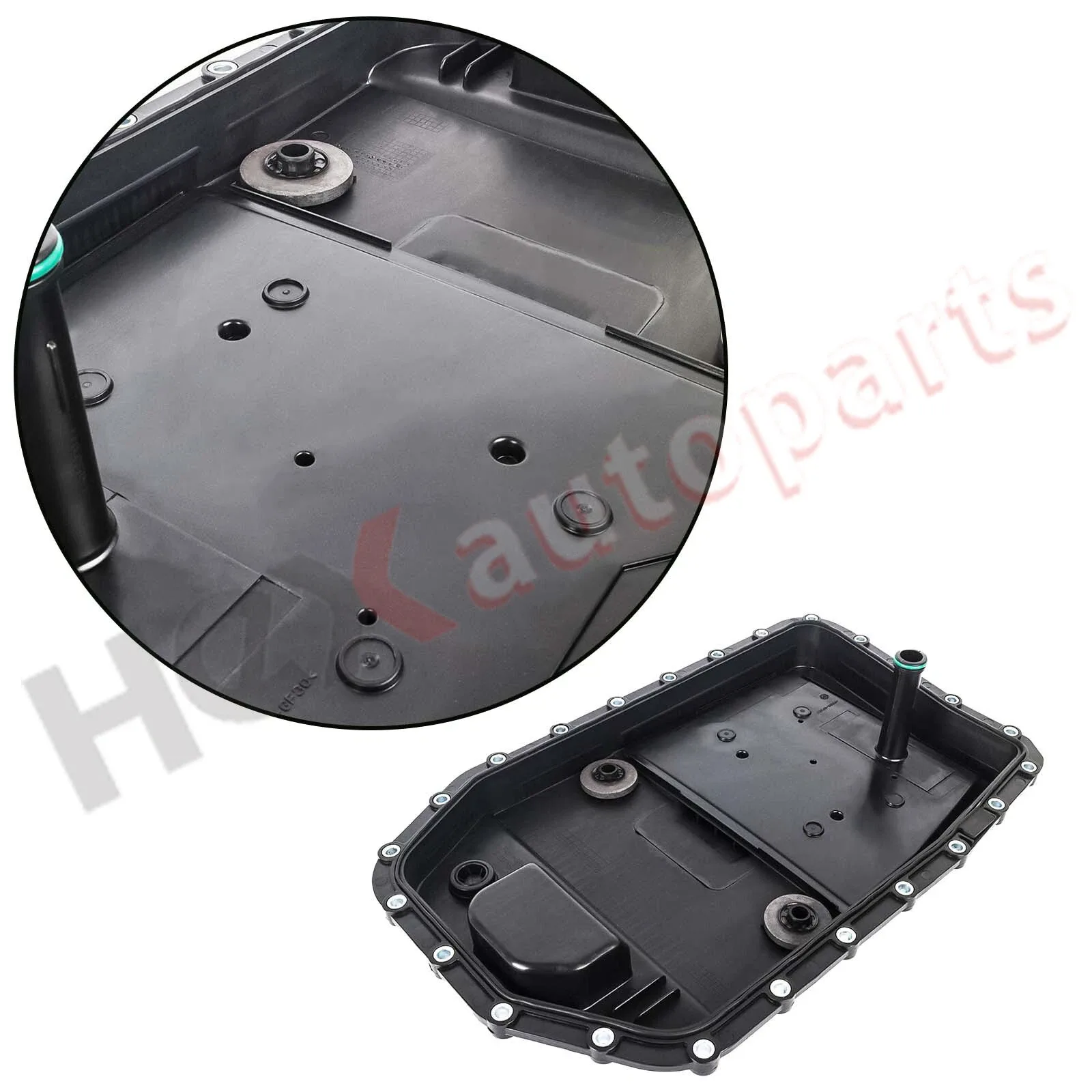 Auto Transmission Oil Pan w/ Screw Kit for BMW 328i 335i X5 3.0L L6 24117536387 image 4