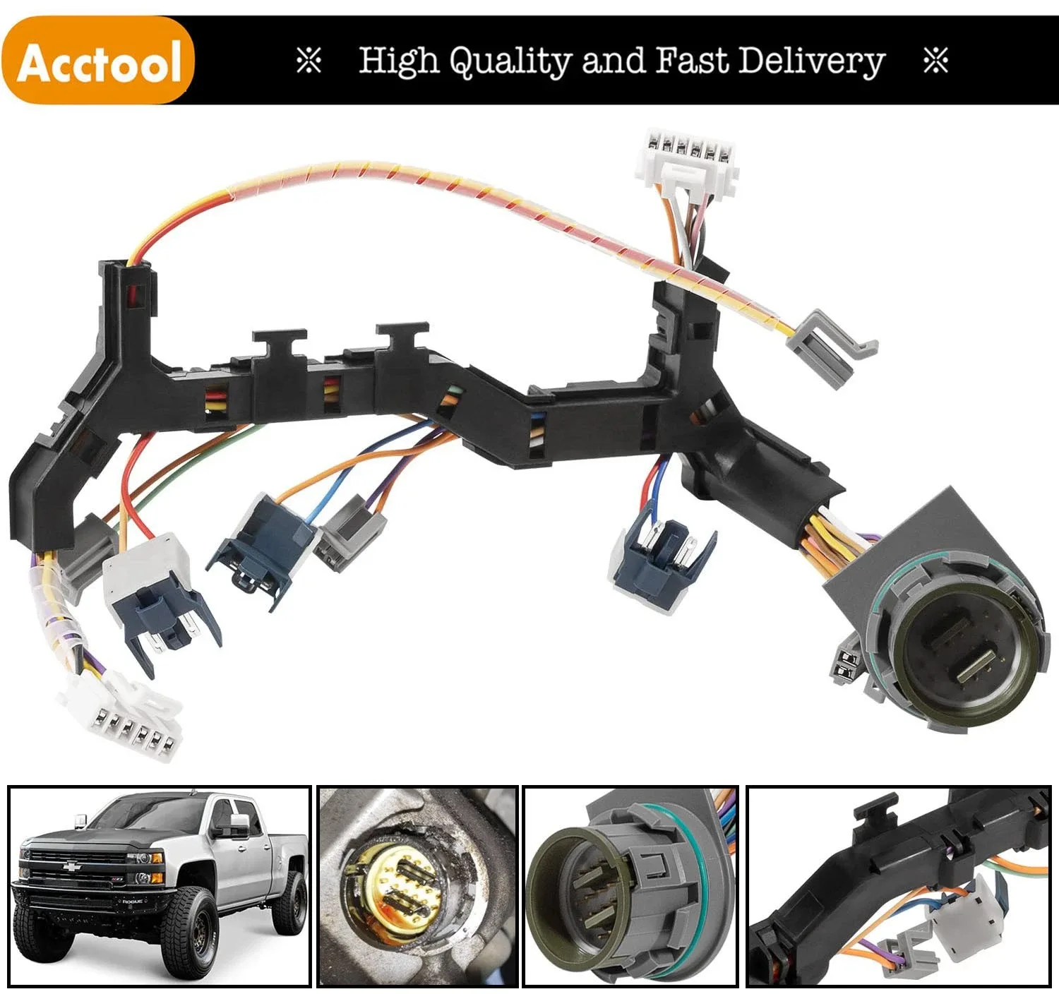 For 2006-2009 Duramax Allison 1000/2000/2400 6 Speed Transmission Wiring Harness