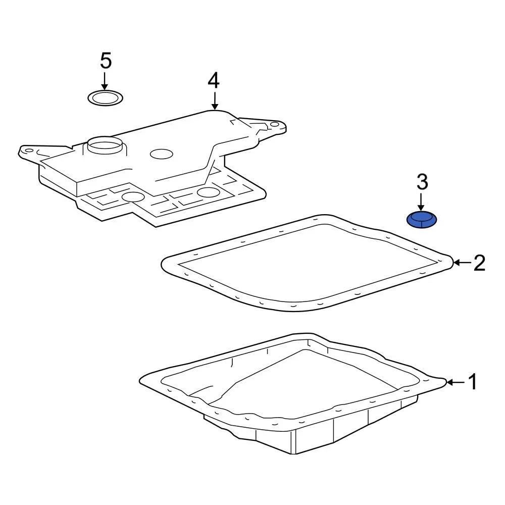 For Toyota Tacoma 2024-2026 Toyota 3539408010 Transmission Oil Pan Magnet image 4