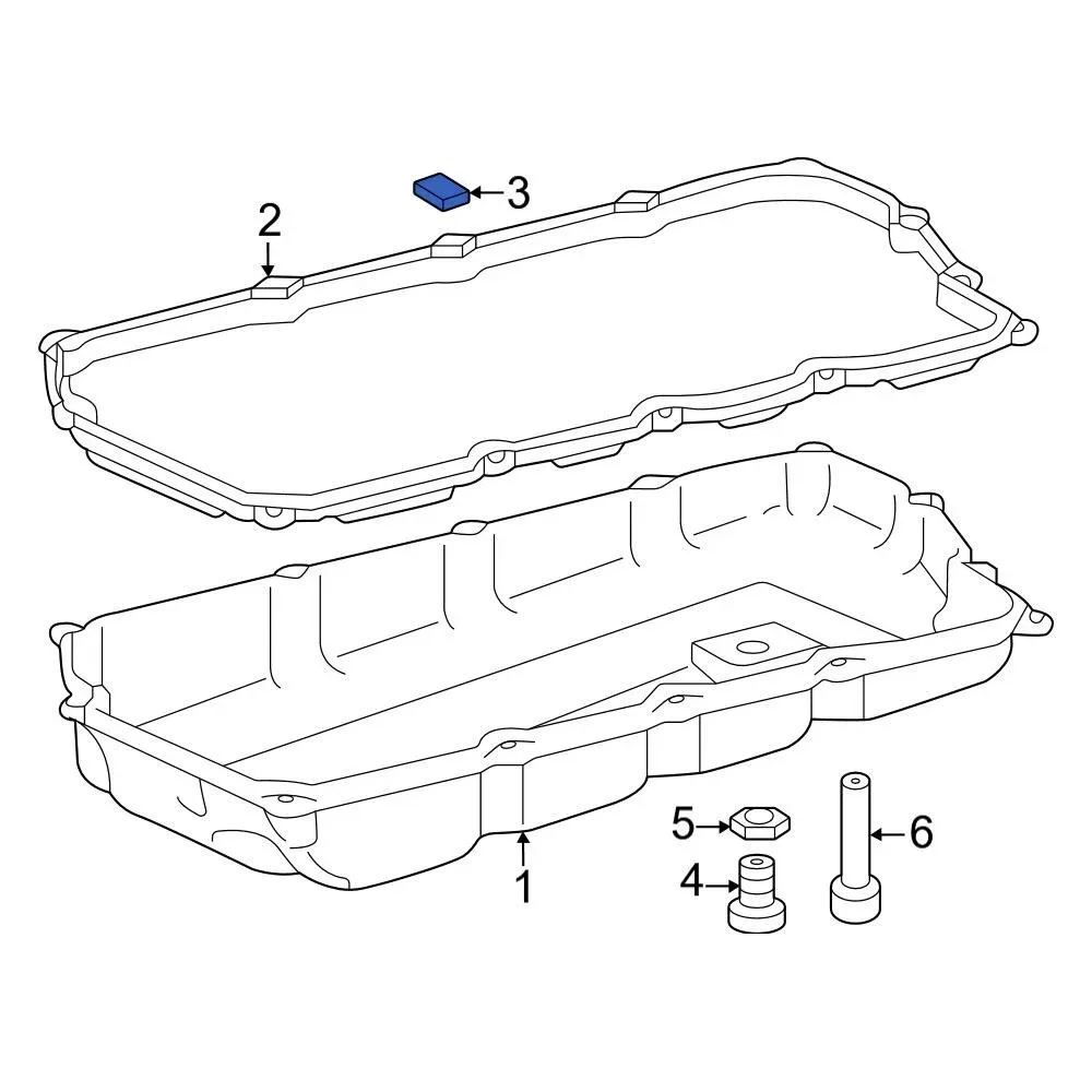 For Toyota Tacoma 2024-2026 Toyota 3539408010 Transmission Oil Pan Magnet
