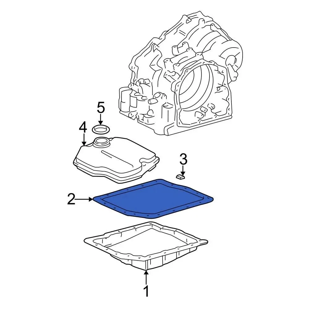 For Toyota Camry 2004-2009 Toyota 3516821020 Transmission Oil Pan Gasket image 2