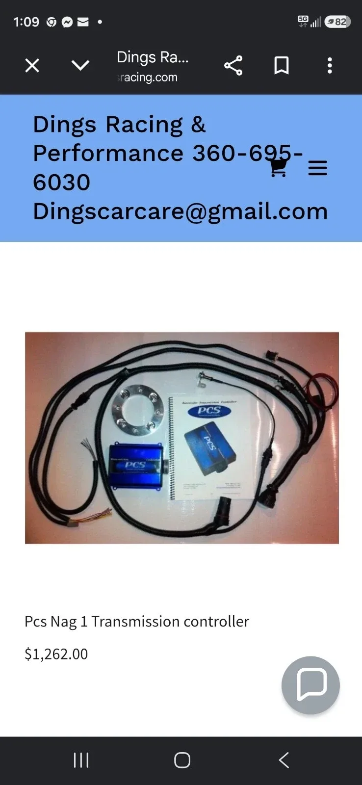 Ding racing five speed transmission controller for nag 1