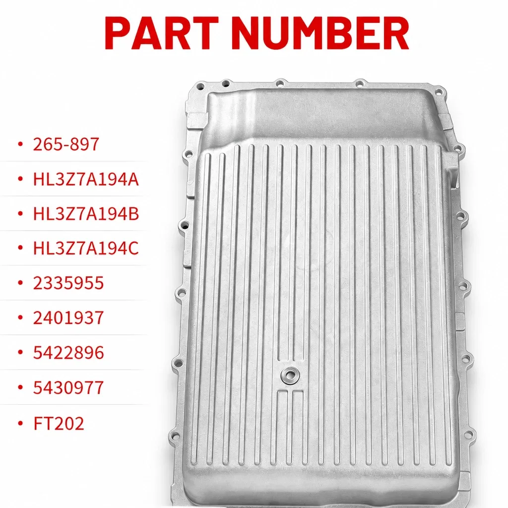 265-897 Aluminum Transmission Oil Pan Kit for Ford Expedition 10 Speed 2018-2023 image 3
