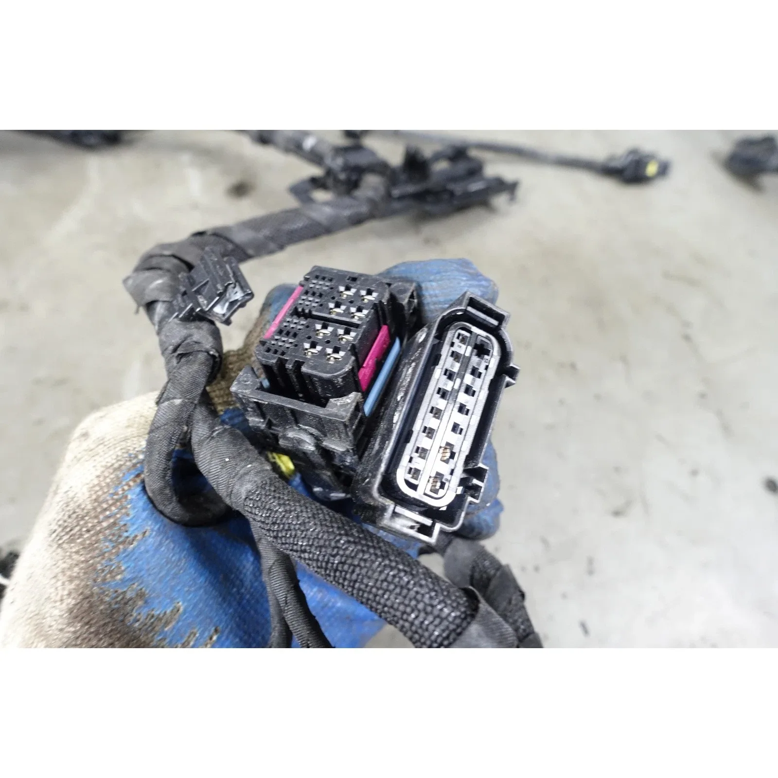 2020 BMW G01 X3 G02 X4 30i X-Drive B46 Automatic Transmission Wiring Harness OEM image 3