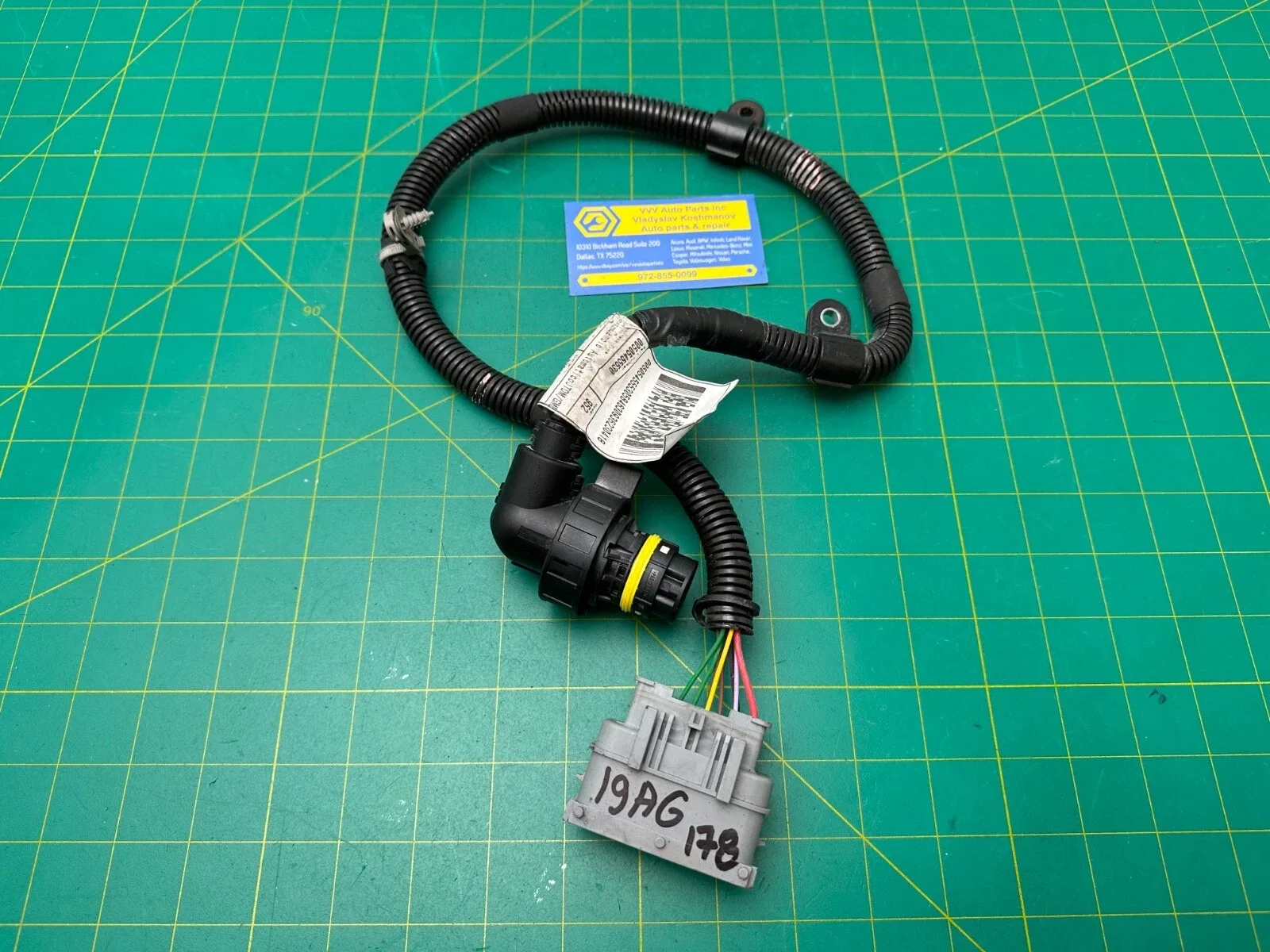 17-19 Alfa Romeo Giulia AUTOMATIC TRANSMISSION WIRE WIRING HARNESS OEM