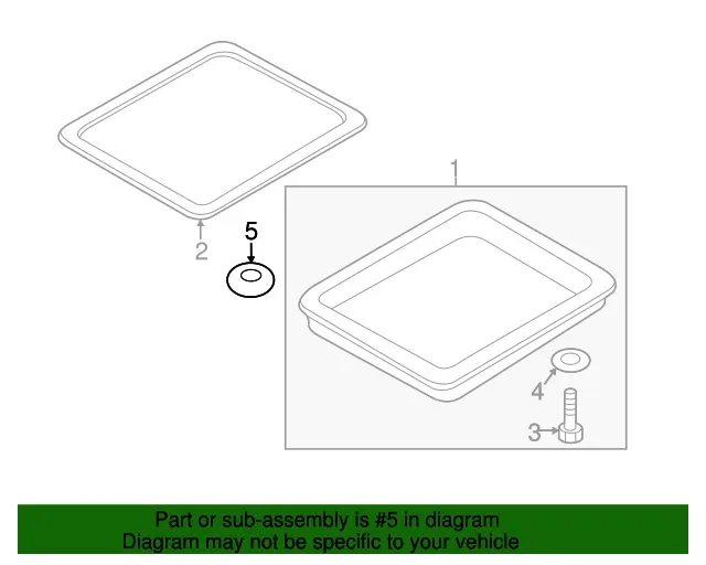 New Genuine Nissan Oil Magnet OE 313793AX0A