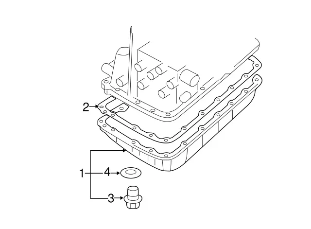 New Genuine Nissan Pan Oil OE 313903TX0A image 2