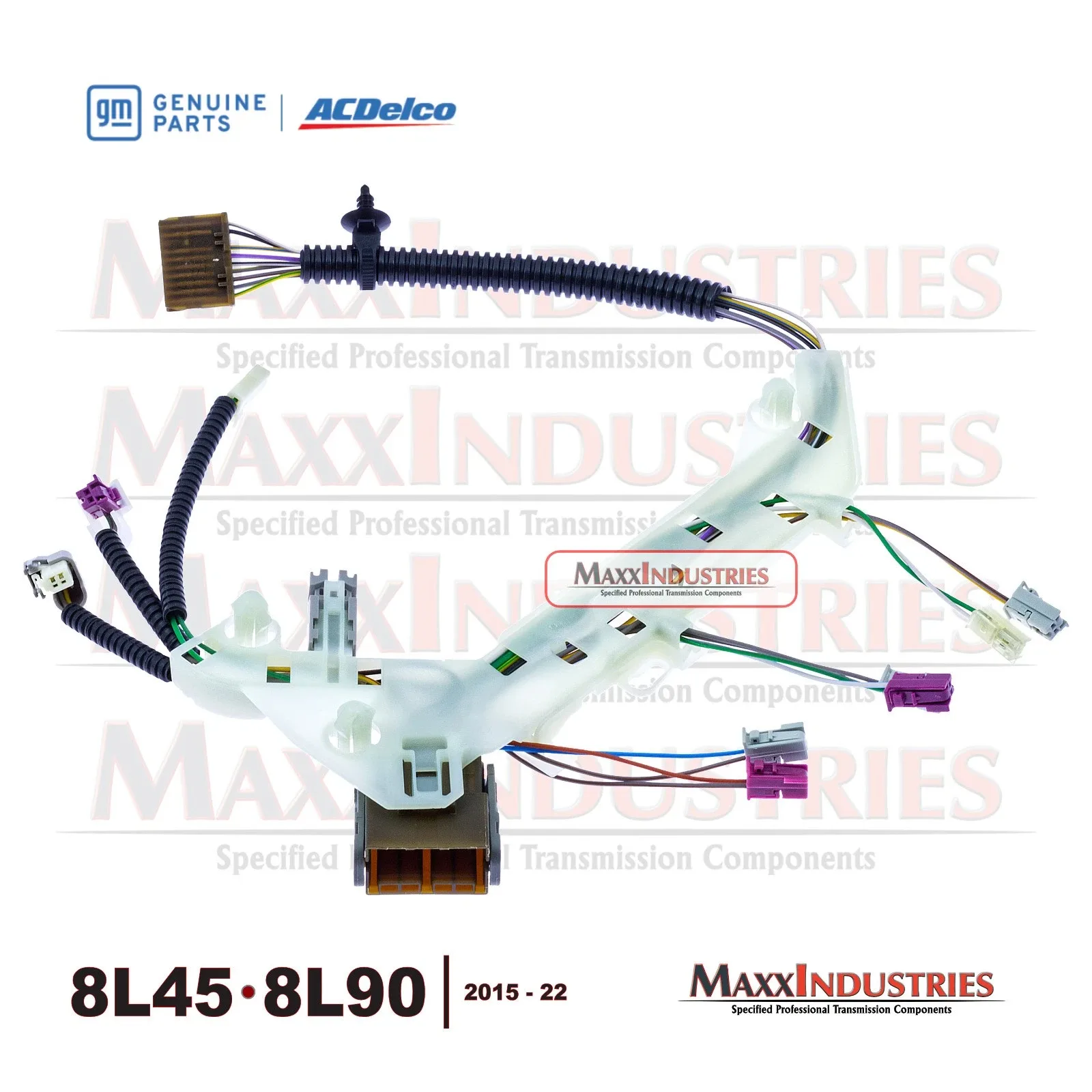 8L45-8L90 Valve Body Solenoid Wiring Harness - Internal Harness OEM Genuine GM image 3