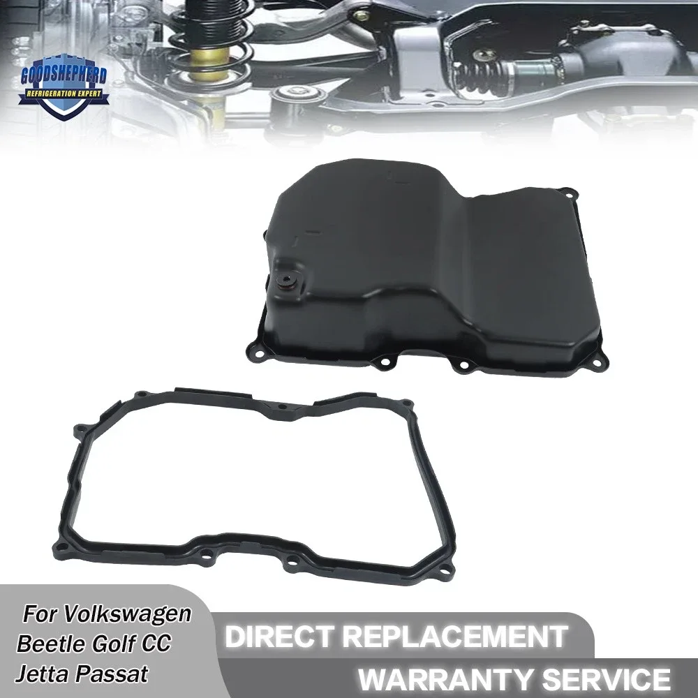 Transmission Oil Pan with Gasket 09G321361A For VW Beetle Golf CC Jetta Passat