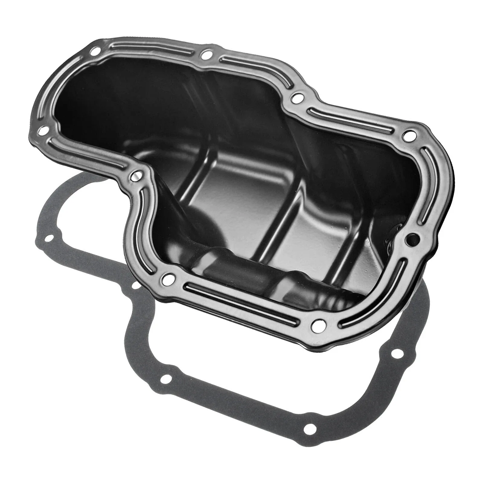 Lower Engine Oil Pan w/ Gasket for Nissan Frontier 05-19 Pathfinder Xterra 4.0L image 2