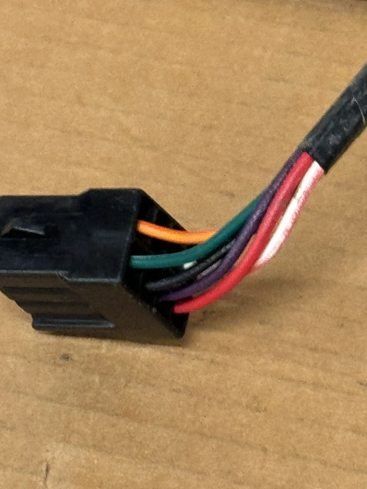 1992 87-93 MUSTANG AUTOMATIC AUTO AOD TRANSMISSION WIRE HARNESS VSS image 4