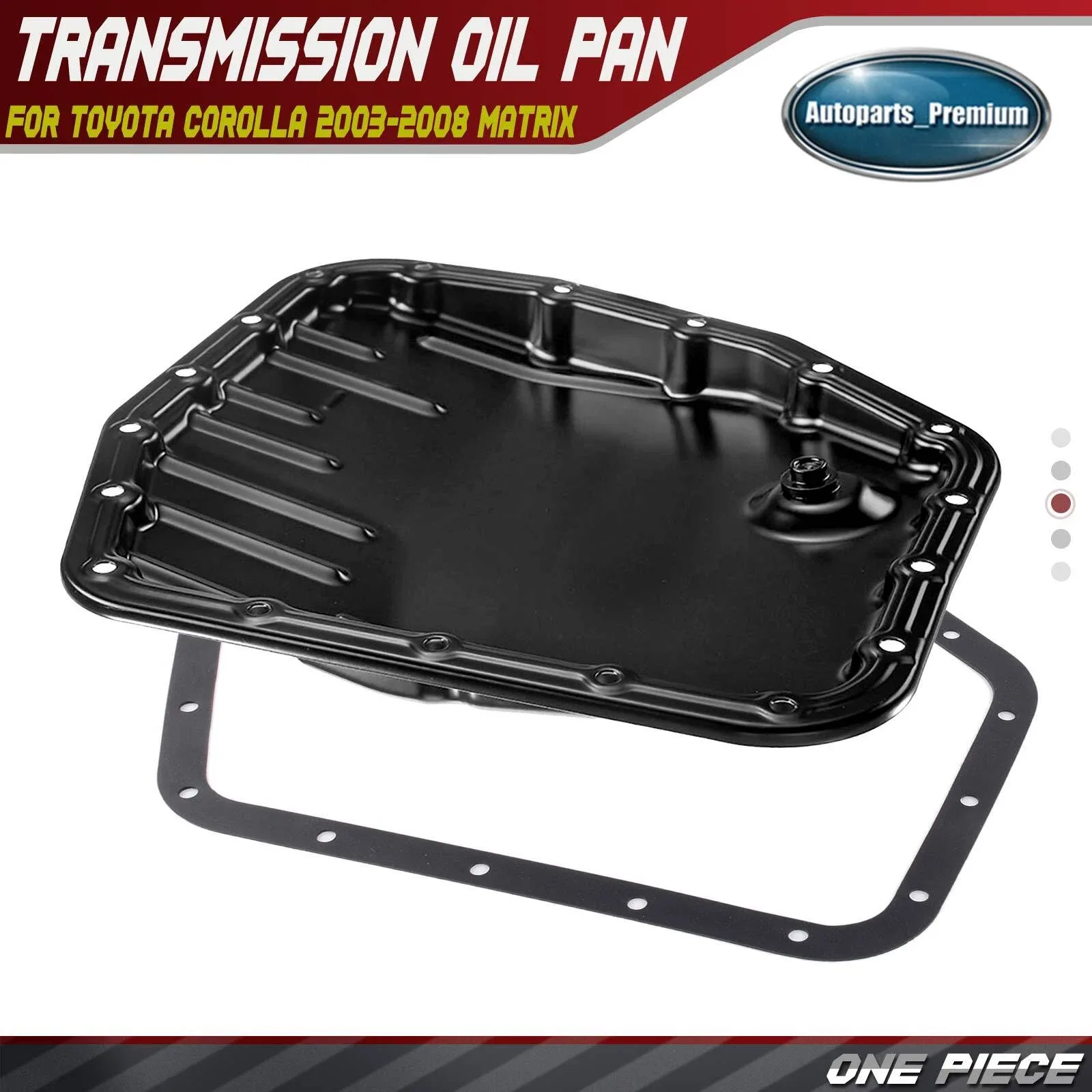 2003-2008 Toyota Corolla & 2003-2007 Toyota Matrix Transmission Oil Pan with Gasket - 35106-12100