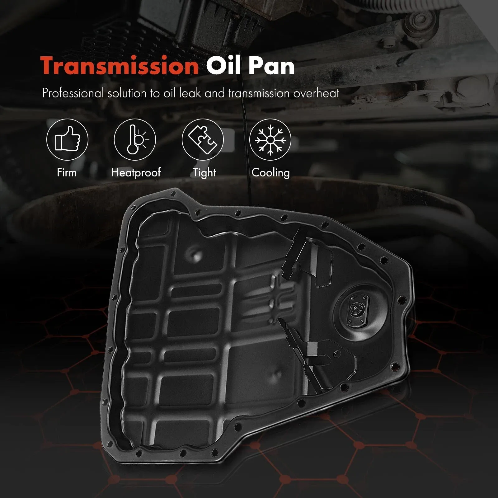 Transmission Oil Pan w/ Gasket for Nissan Maxima Quest Sentra Infiniti I30 I35 image 3