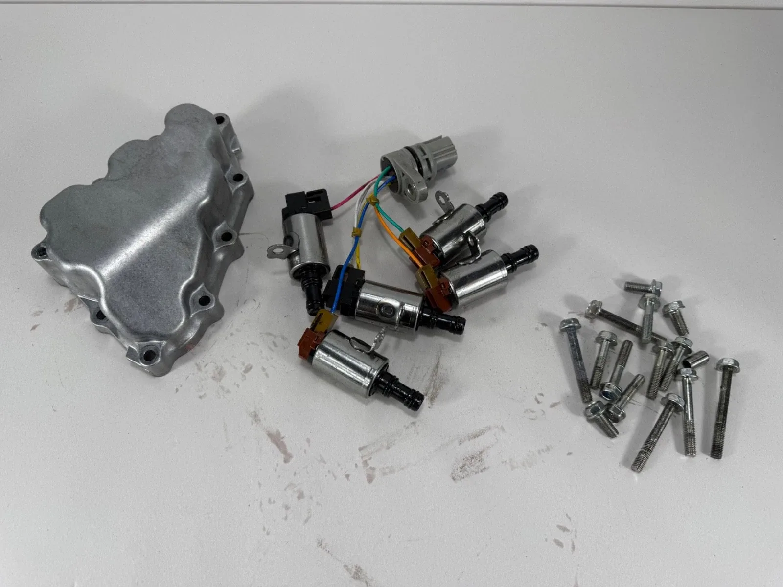 09-11 Honda Element 2.4L Transmission Shift Solenoid Set Cover OEM New Take-Off image 2