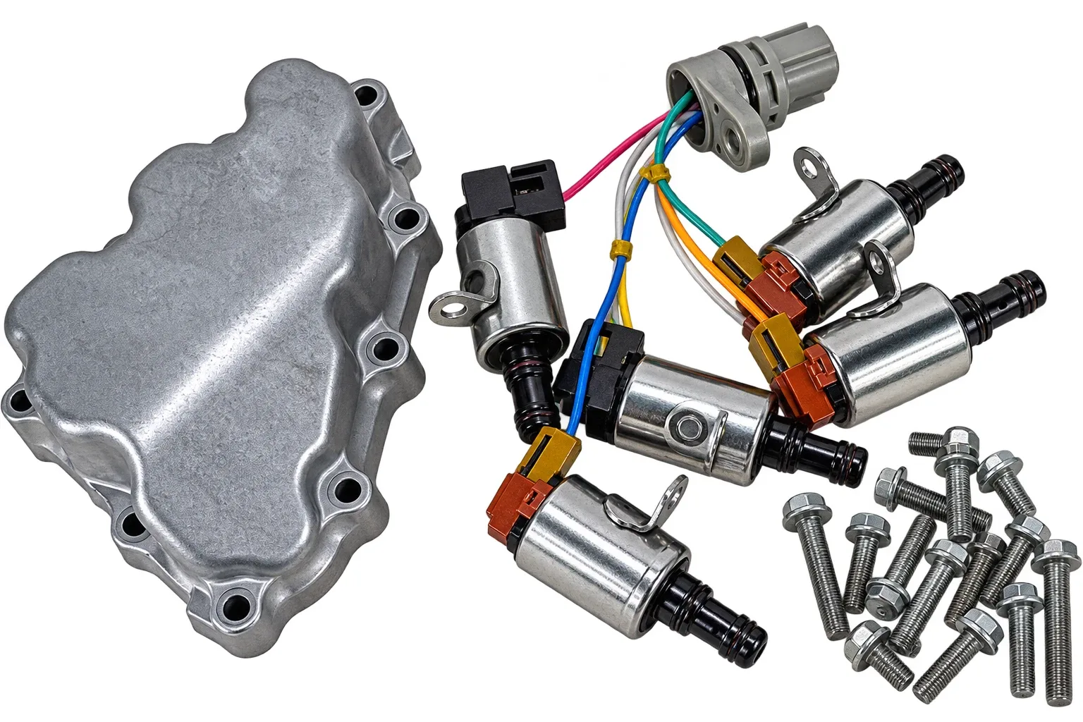 09-11 Honda Element 2.4L Transmission Shift Solenoid Set Cover OEM New Take-Off