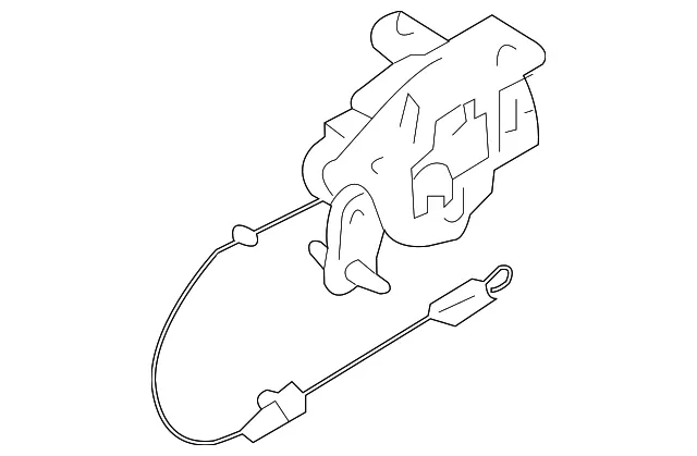 Genuine GM Automatic Transmission Shift Lever Assembly 19258036 image 3