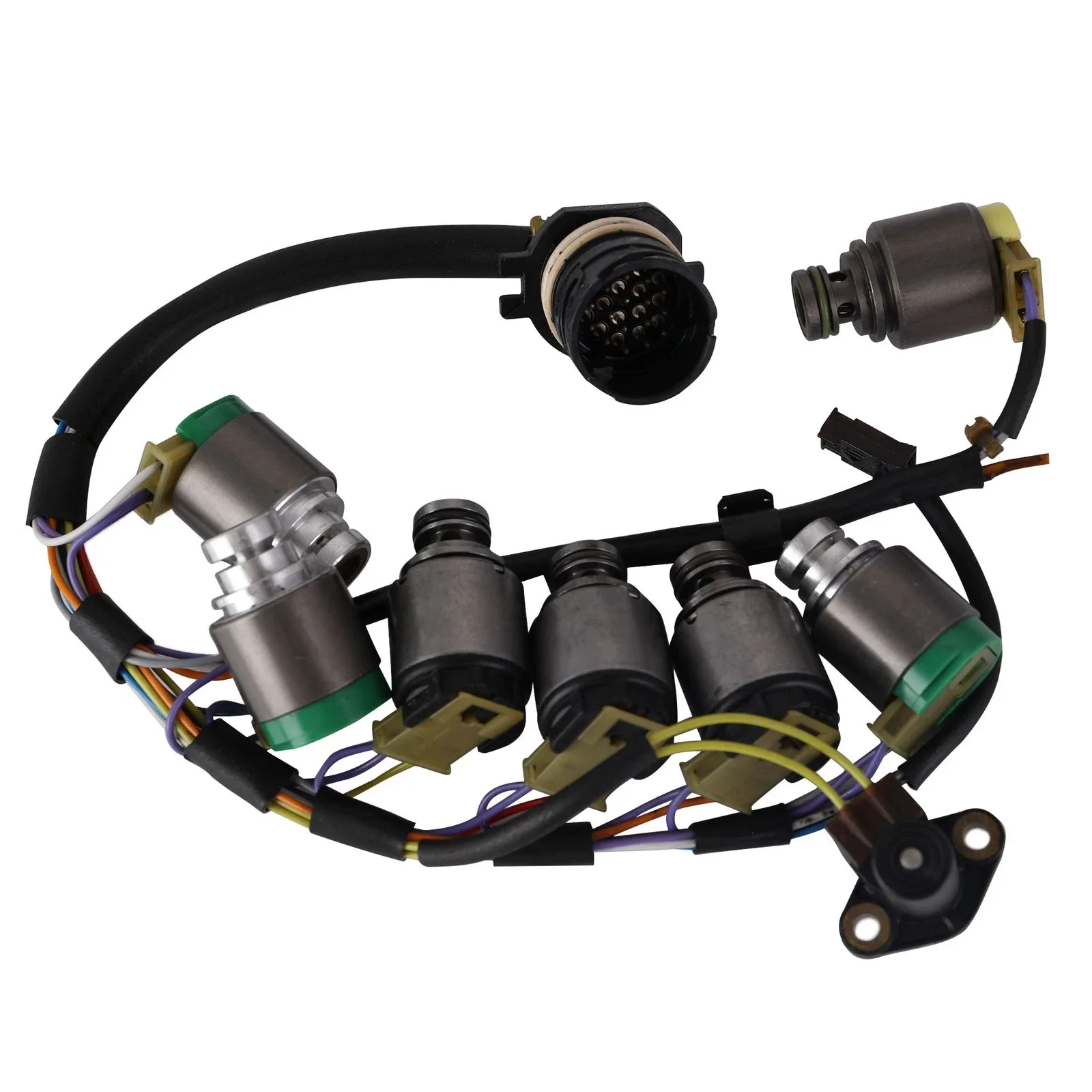 Replacement Transmission Solenoids & Integrated Wiring Harness Kit For BMW image 3