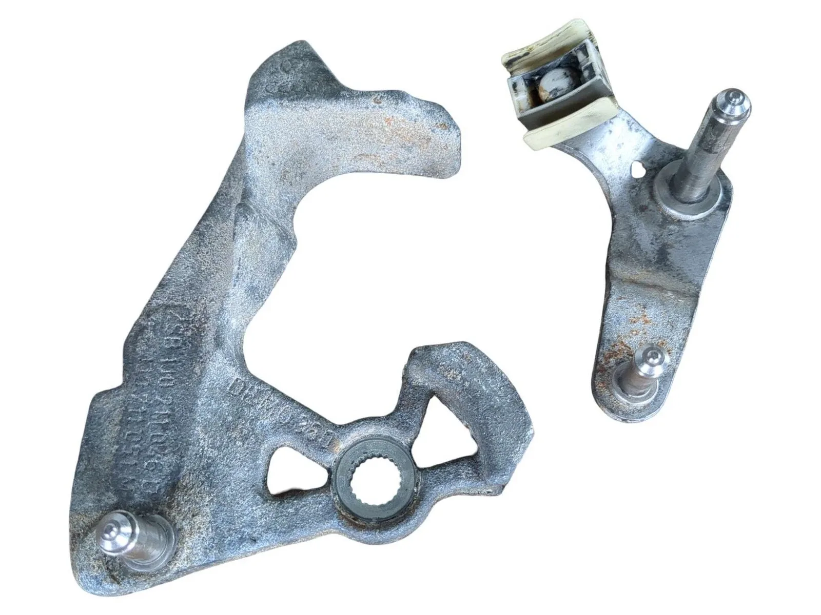 2004 VW Golf R32 Shift Weight w Pivot Arm 1J0711051M 1J0711202J image 2