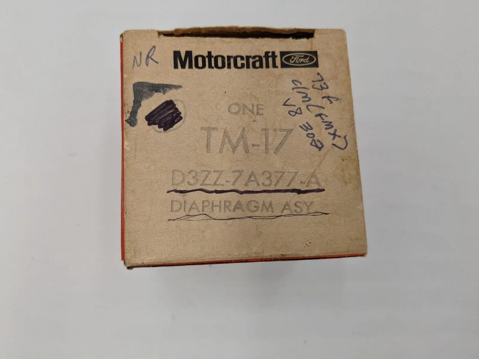 NOS 1973 Ford Mustang 302 FMX Transmission Vacuum Modulator Diaphram - TM17 image 2