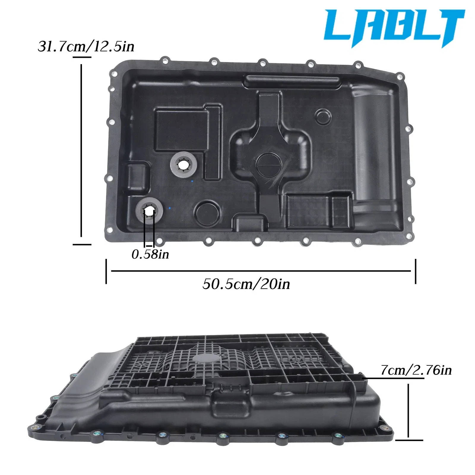 2020-2025 Ford Explorer & Lincoln Aviator Transmission Oil Pan OM399501OC image 2