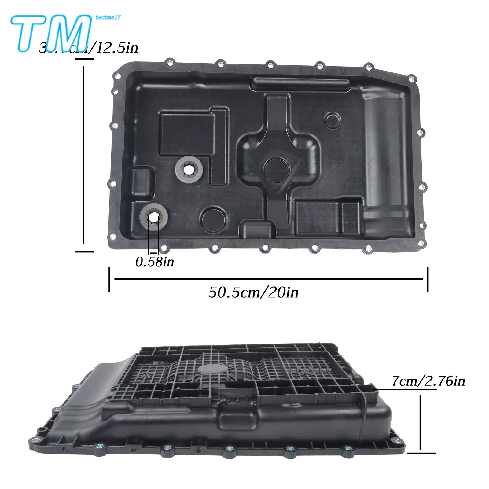 Transmission Oil Pan For Ford Lincoln Aviator Explorer 2020-25 Ranger 2024 2025 image 2