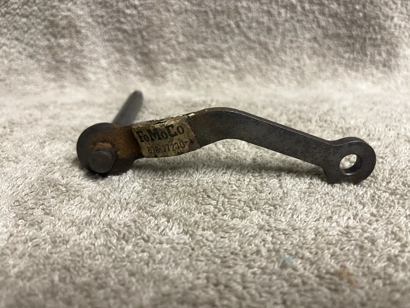 NOS FORD B7A-77270-A 1958 V8 AUTOMATIC TRANSMISSION THROTTLE OUTER LEVER