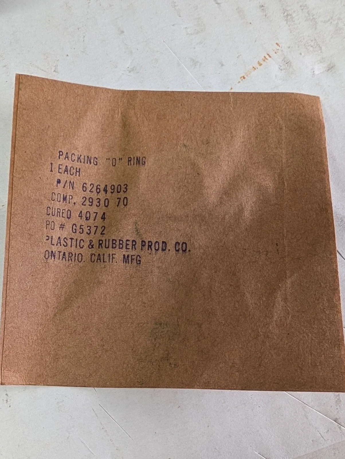 1965-72 Pontiac NOS Transmission Vacuum Modulator. GTO, All Models GM 3027223. image 2
