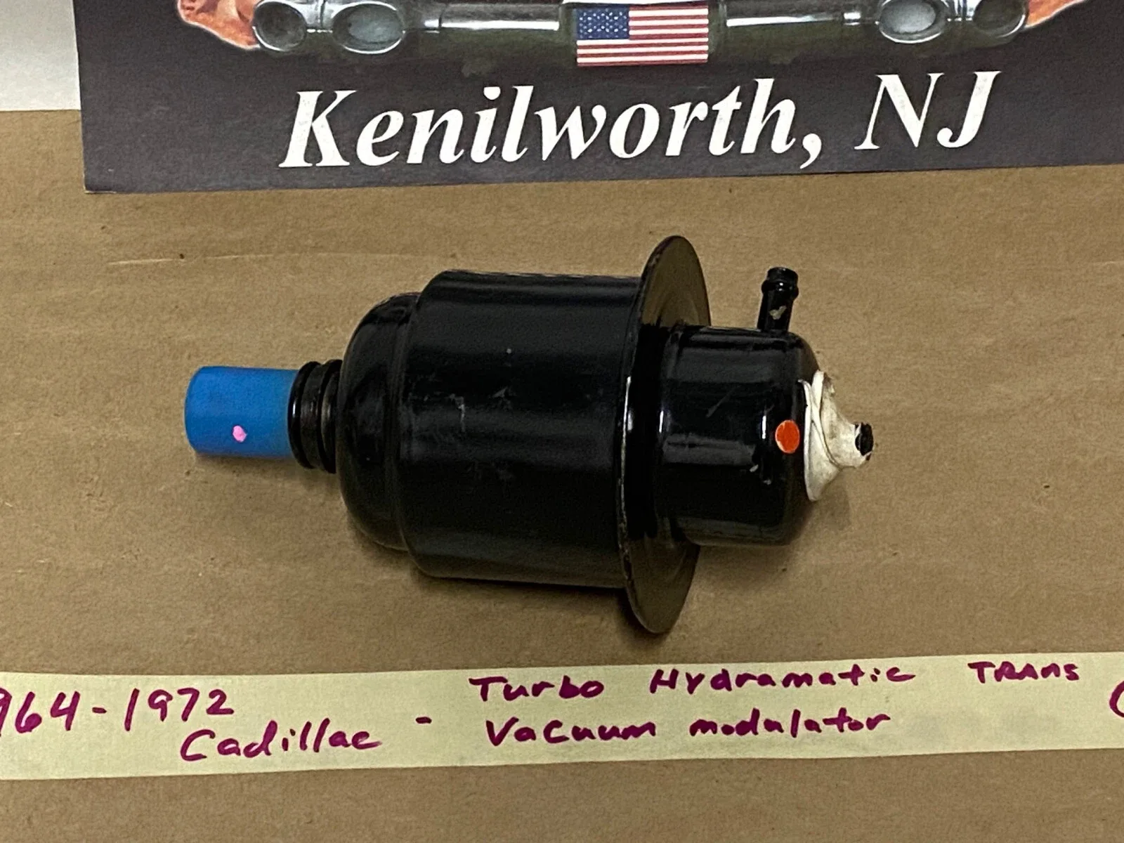 NOS 1964-1972 Cadillac Chevy BOP TH400 TURBO TRANS TRANSMISSION VACUUM MODULATOR image 2