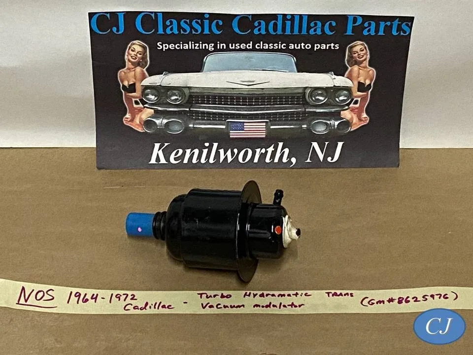 NOS 1964-1972 Cadillac Chevy BOP TH400 TURBO TRANS TRANSMISSION VACUUM MODULATOR