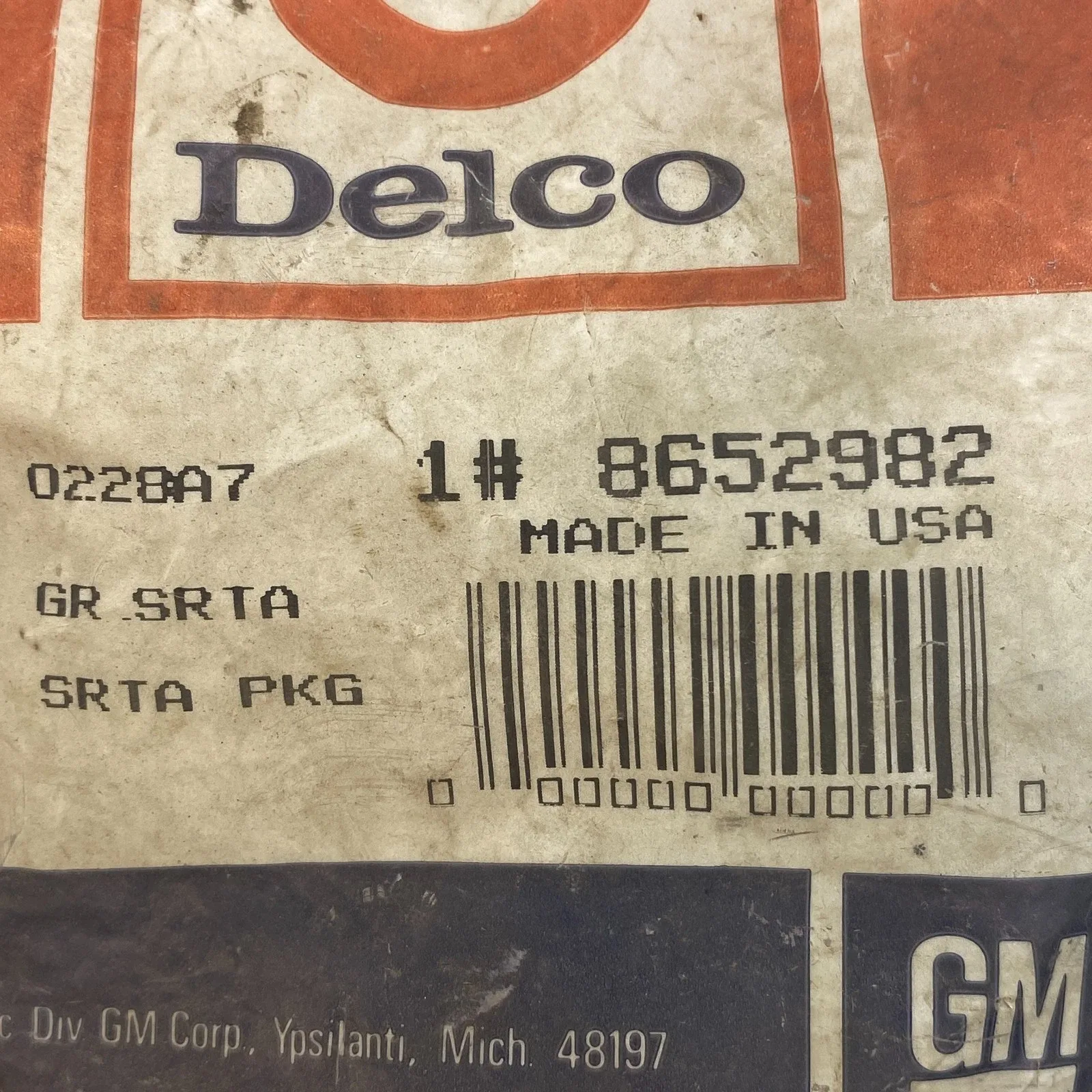 DELCO 8652982 Vacuum Modulator Service/Install Kit GM Made in USA New image 2