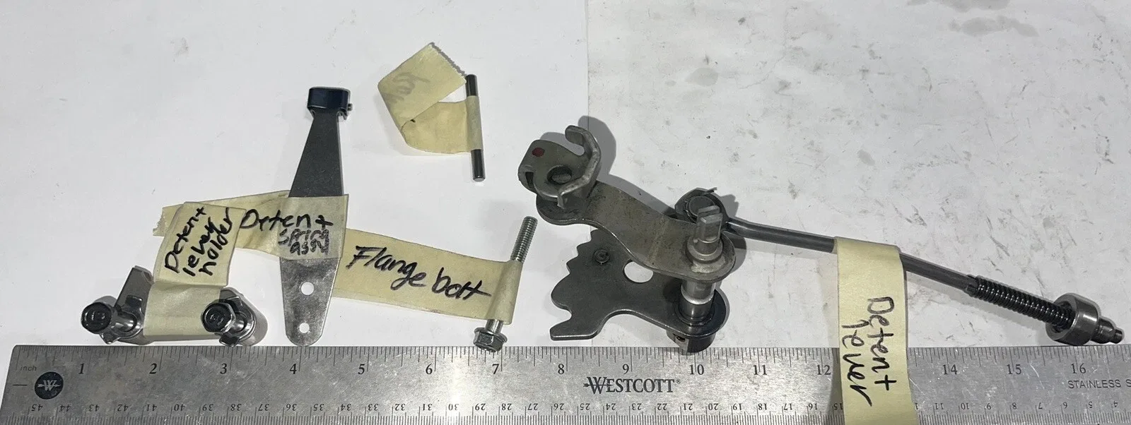 2014 Honda Accord CVT Auto Trans Shift Fork Detention Lever Assembly