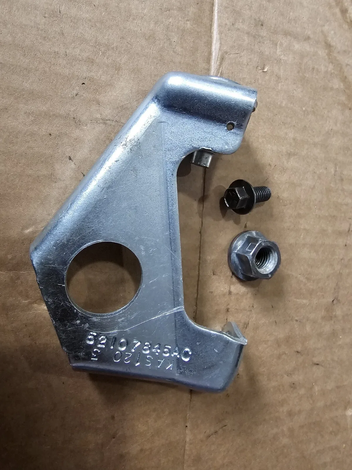 04-05 Dodge Ram 5.9L Cummins 48RE Transmission Shifter Cable Support Bracket image 3