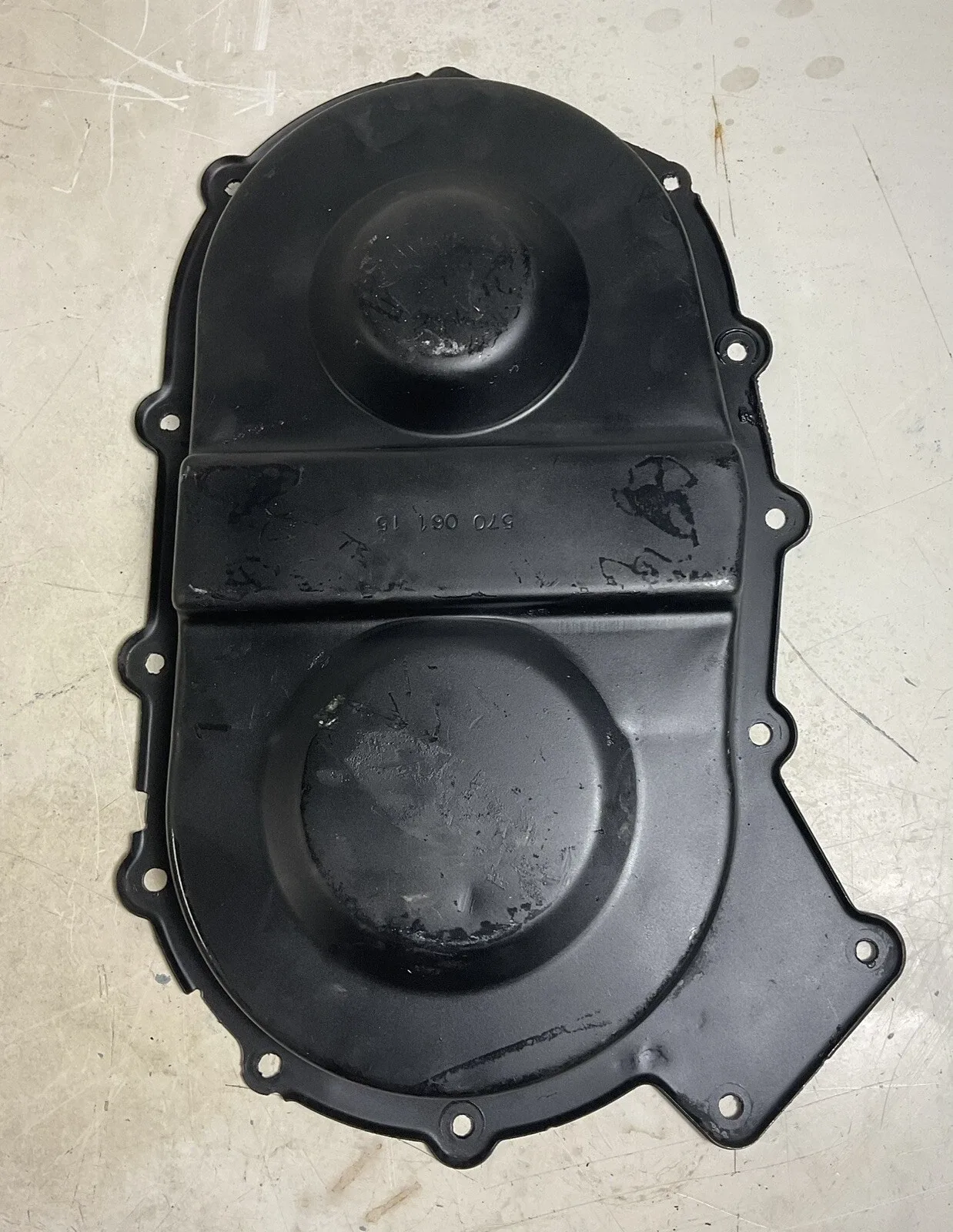 CHRYSLER 62TE Rear Cover (Transfer Gear) (13 Bolt, Metal) Beveled 2007-Up image 2