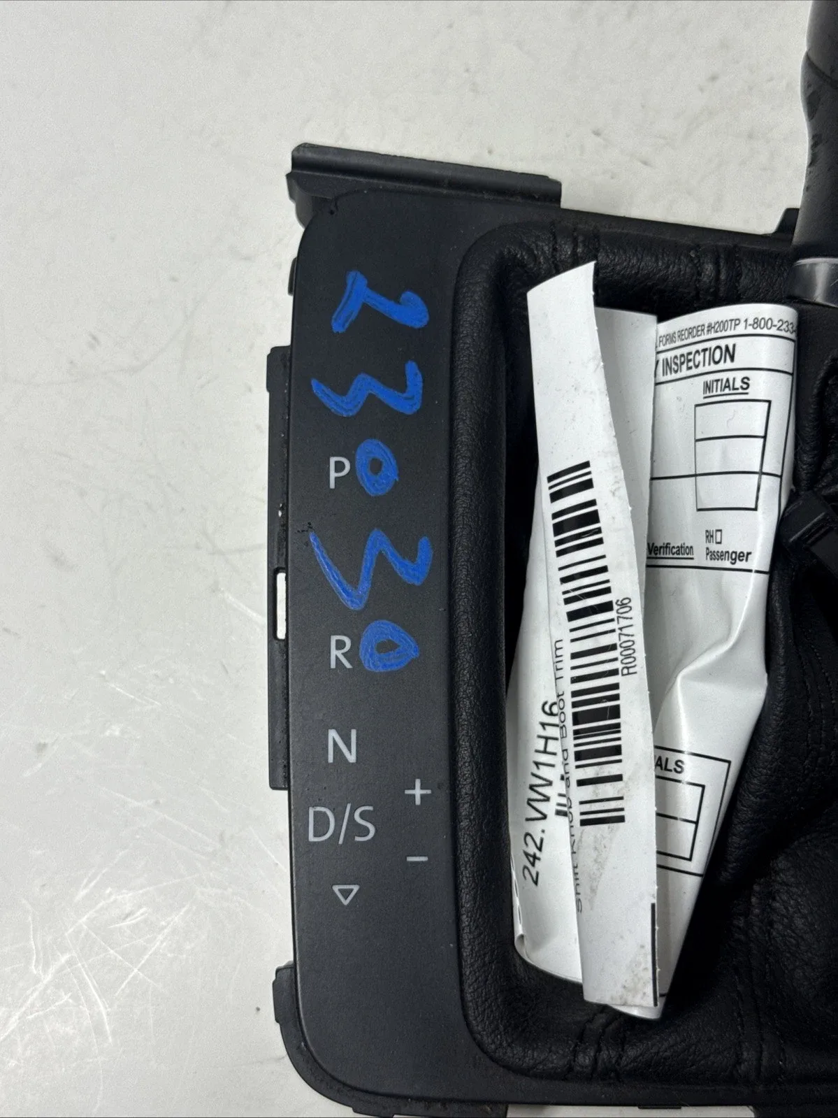 2015-2019 Volkswagen Golf Automatic Gear Shift Knob Shifter Boot Trim OEM image 4