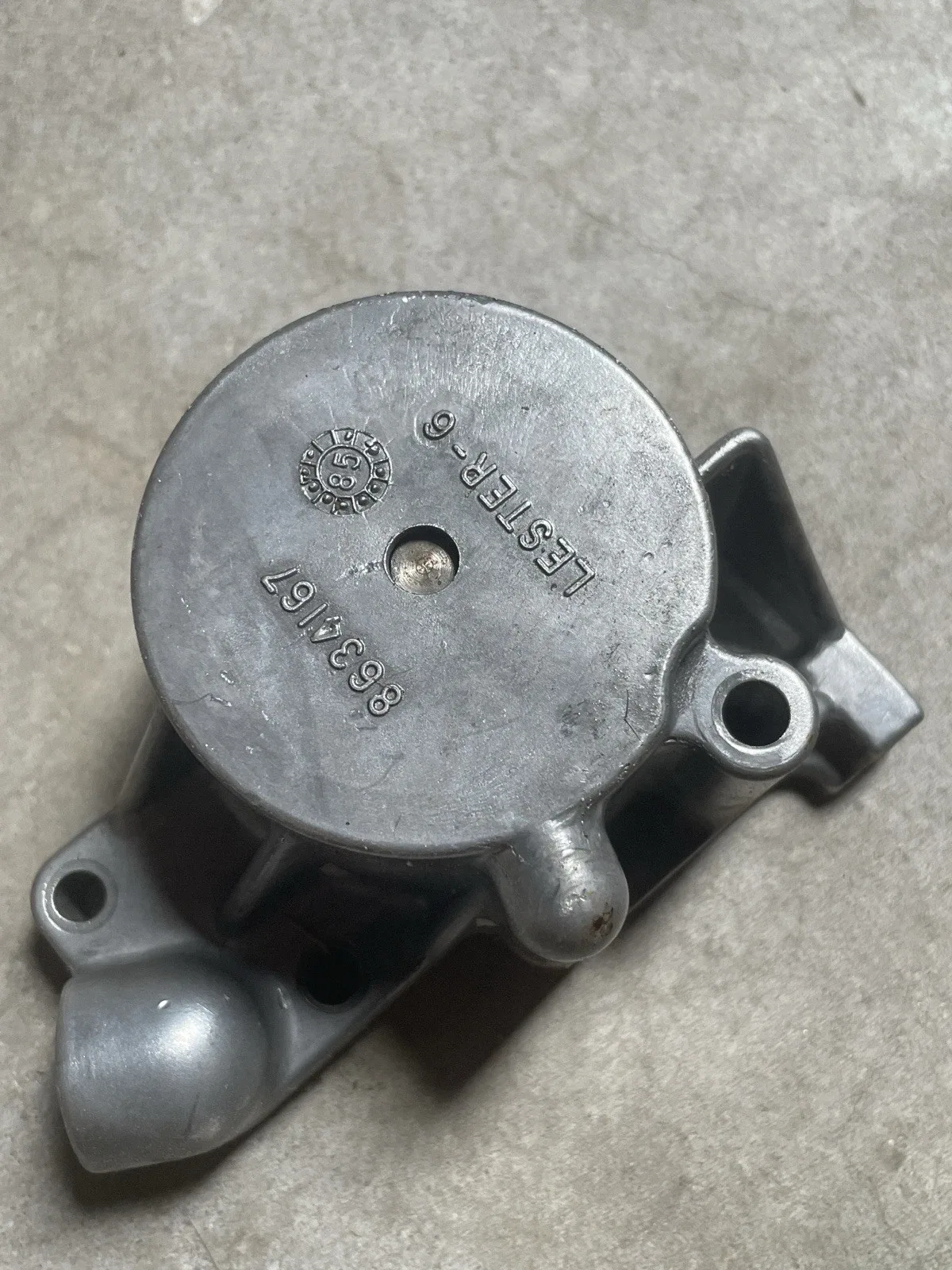 NOS 8632167 LESTER-6 Vacuum Modulator Valve GM Transmission Aluminum Housing