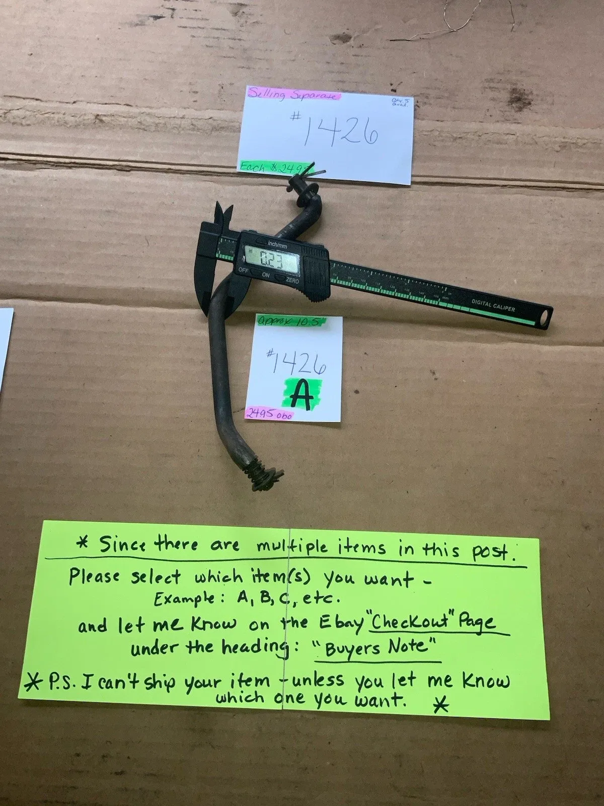 Automatic Transmission Shift Linkage, SELLING SEPARATE, All Different Lengths image 4