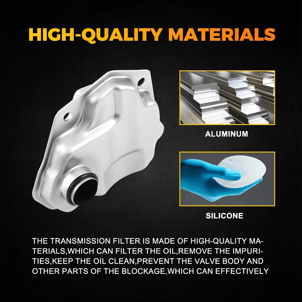 2009-2012 Nissan Sentra Transmission Filter & Oil Pan Gasket Kit - AUXITO image 4