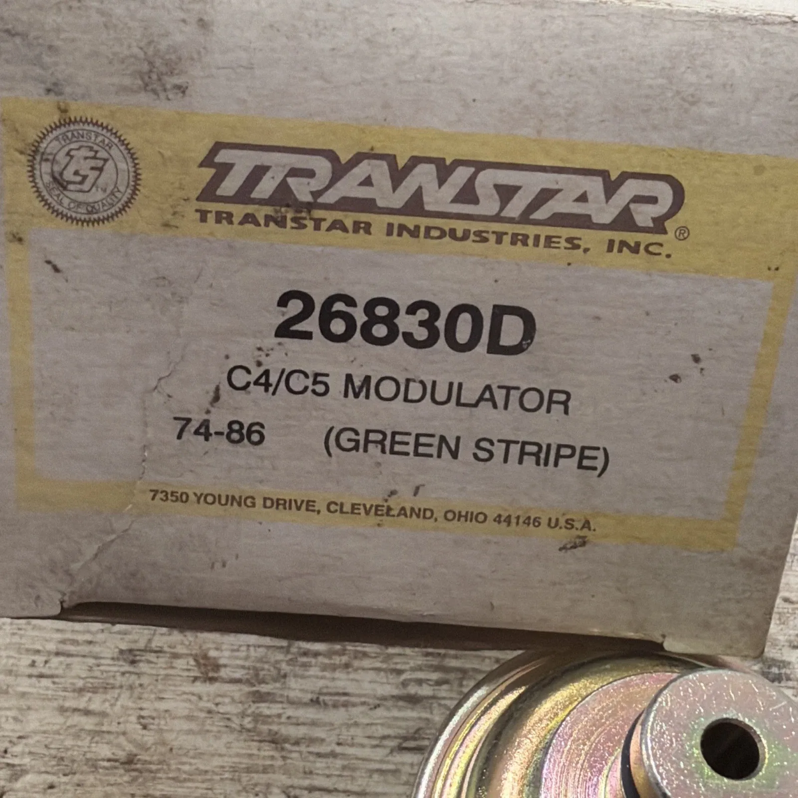 Transtar 26830C C4 Modulator 1974-86 Ford C4,5,6 Transmission Mustang Bronco image 2