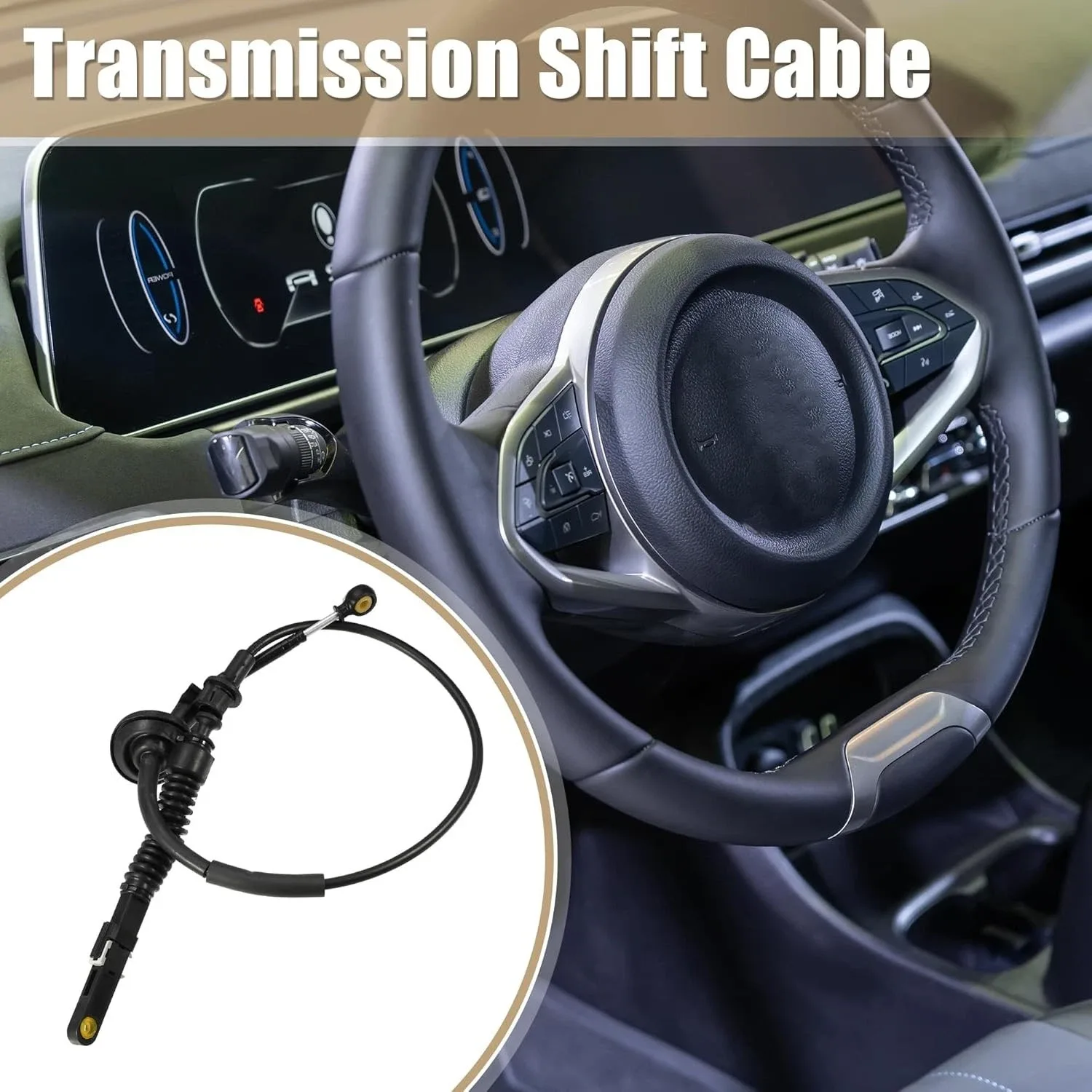 OE 15268403 Automatic Transmission Shift Cable for Hummer H2 6.0L V8 (03-07) image 4